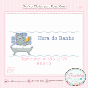 50 Banho Hipopótamo