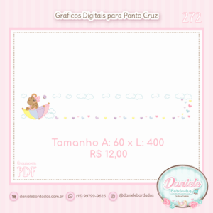 272 Ursinha Chuva de Amor Banho