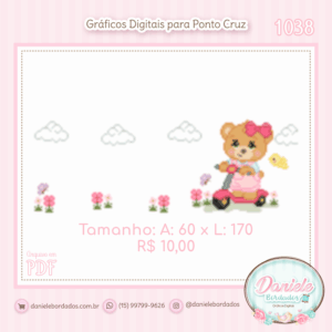 1038 Passeio no Jardim - Ursinha 5