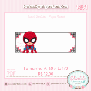 1491 Heróis Cute - Homem Aranha