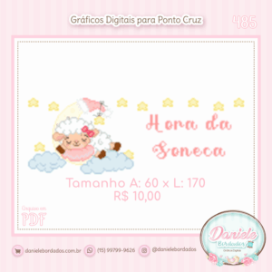 485 Ovelhinha Hora da Soneca Menina
