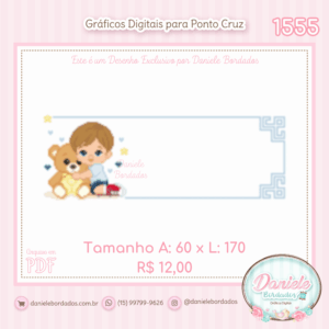 1555 Amo meu Urso - Menino