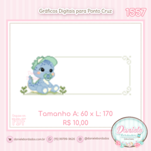 1557 Dino Baby Menino