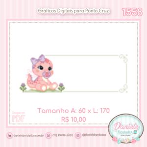 1558 Dino Baby Menina